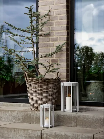 Firefly Lantern candle lantern 25 cm - Soft Grey - Zone Denmark