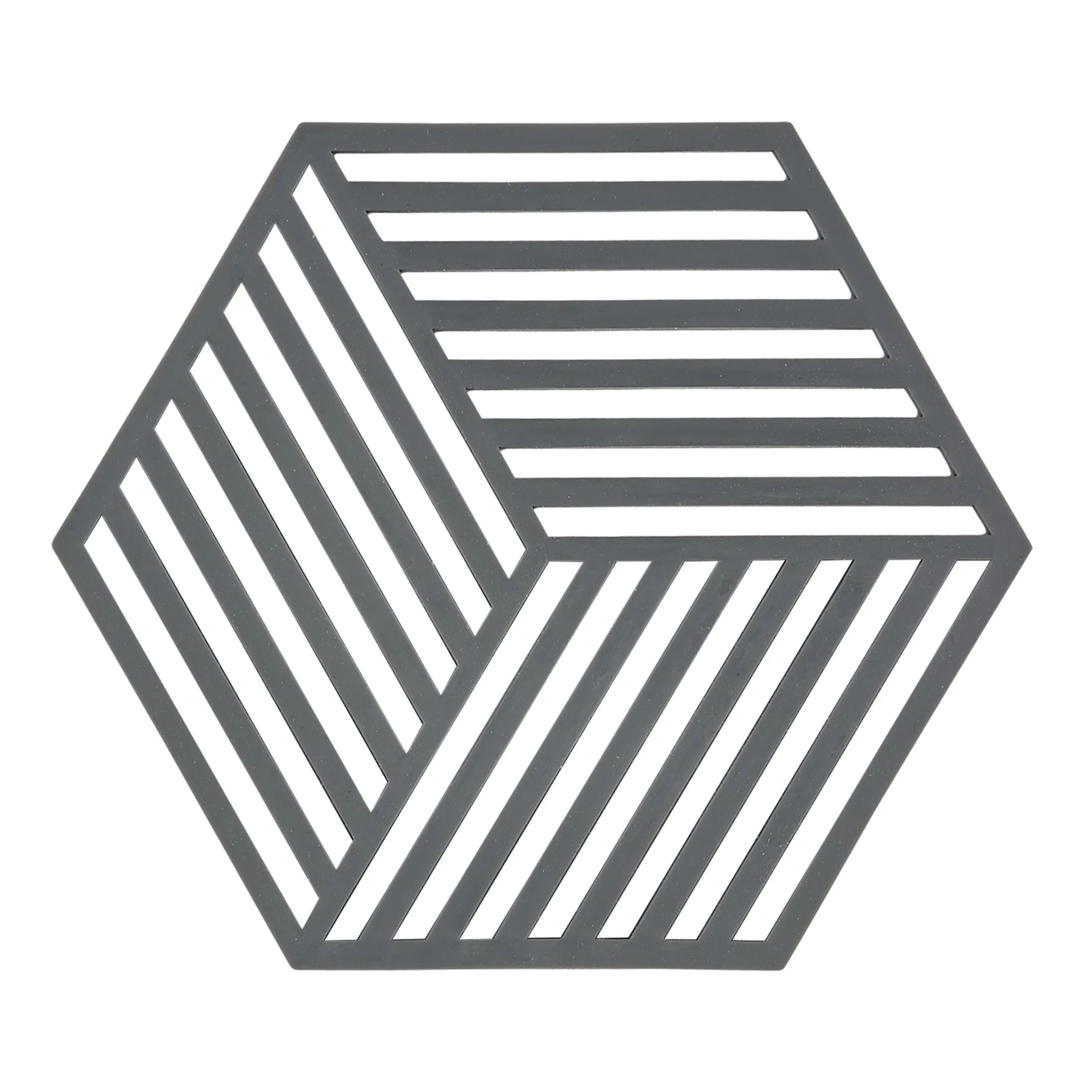 Hexagon trivet, cool grey Zone Denmark