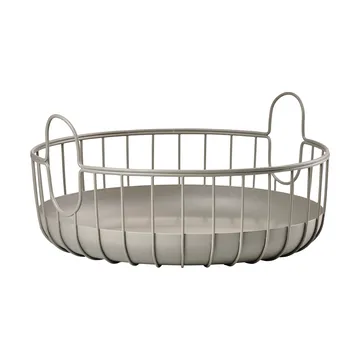 Inu basket Ø38x18 cm - Taupe - Zone Denmark