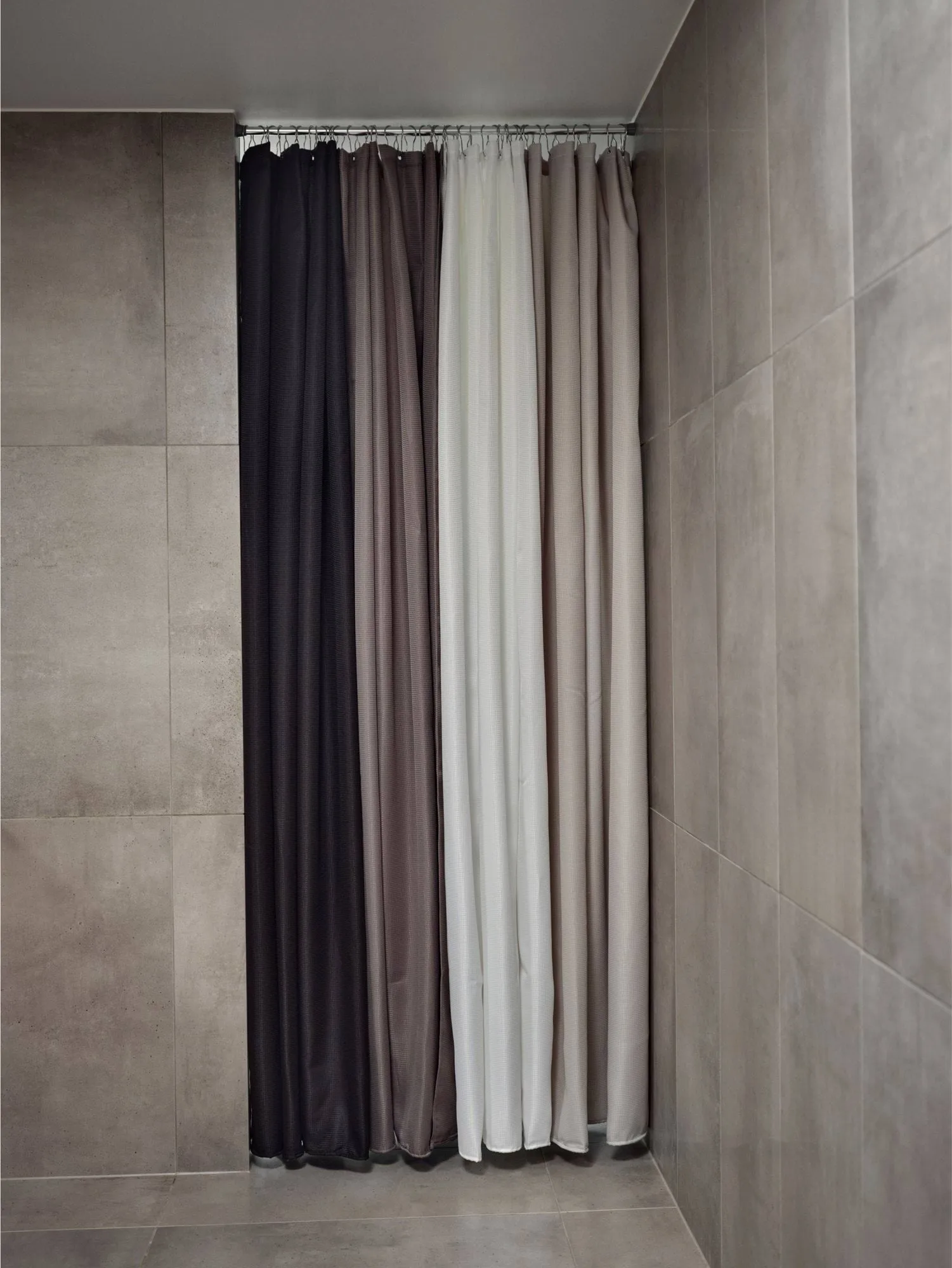 Lux shower curtain, Taupe, 180x220 cm Zone Denmark