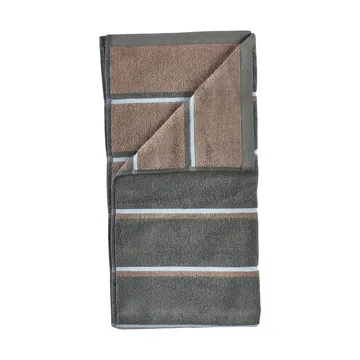 Sauna towel - Olive green-taupe-blue fog, 50x100 cm - Zone Denmark