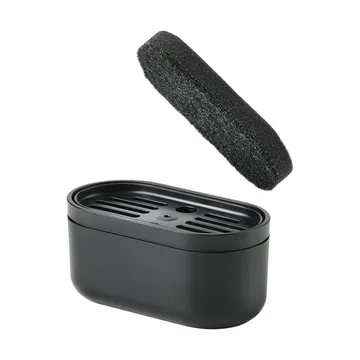 Singles dish station with sponge - Black - Zone Denmark