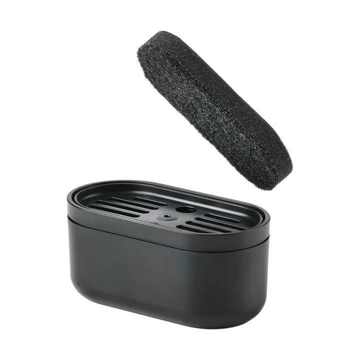 Singles dish station with sponge - Black - Zone Denmark