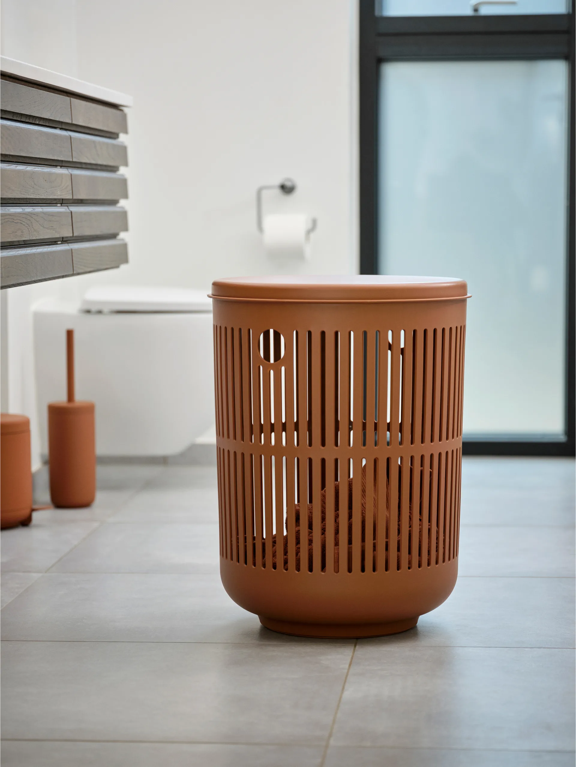 Ume laundry basket, Terracotta Zone Denmark