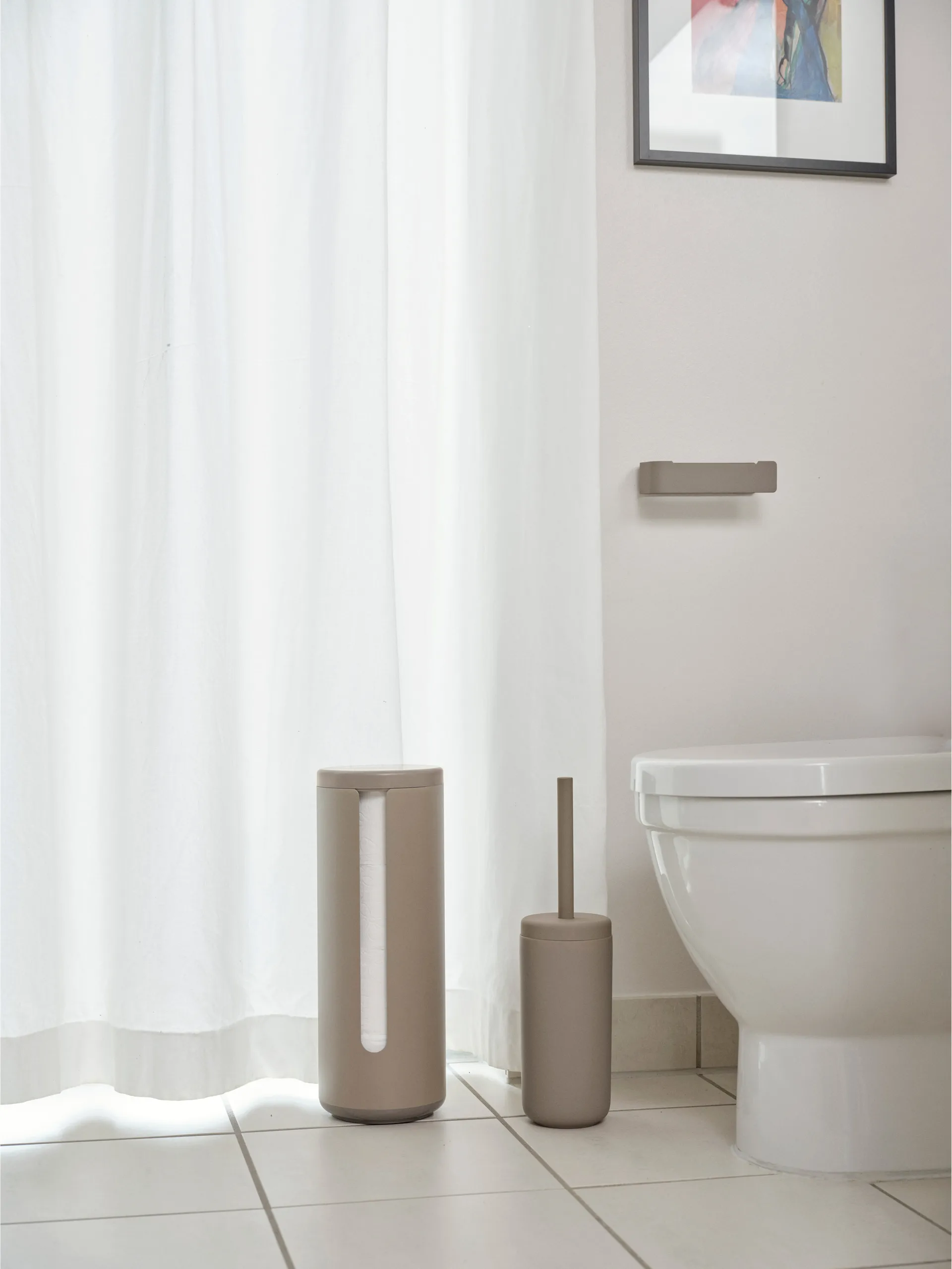 Ume toilet paper holder, Taupe Zone Denmark