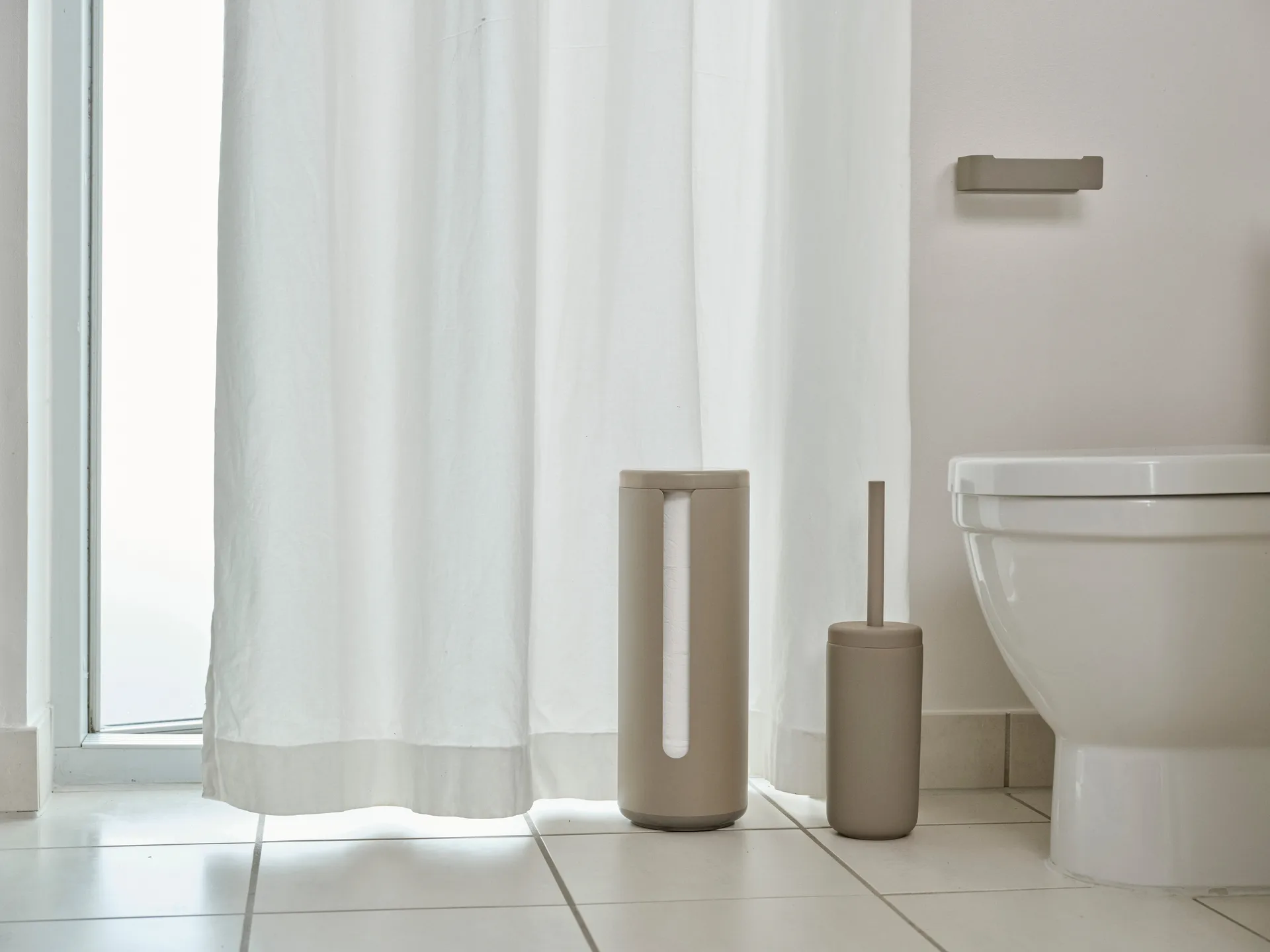 Ume toilet paper holder, Taupe Zone Denmark