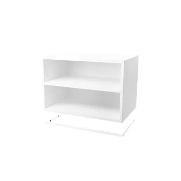 Molto open module 560 - White, including white metal frame - Zweed