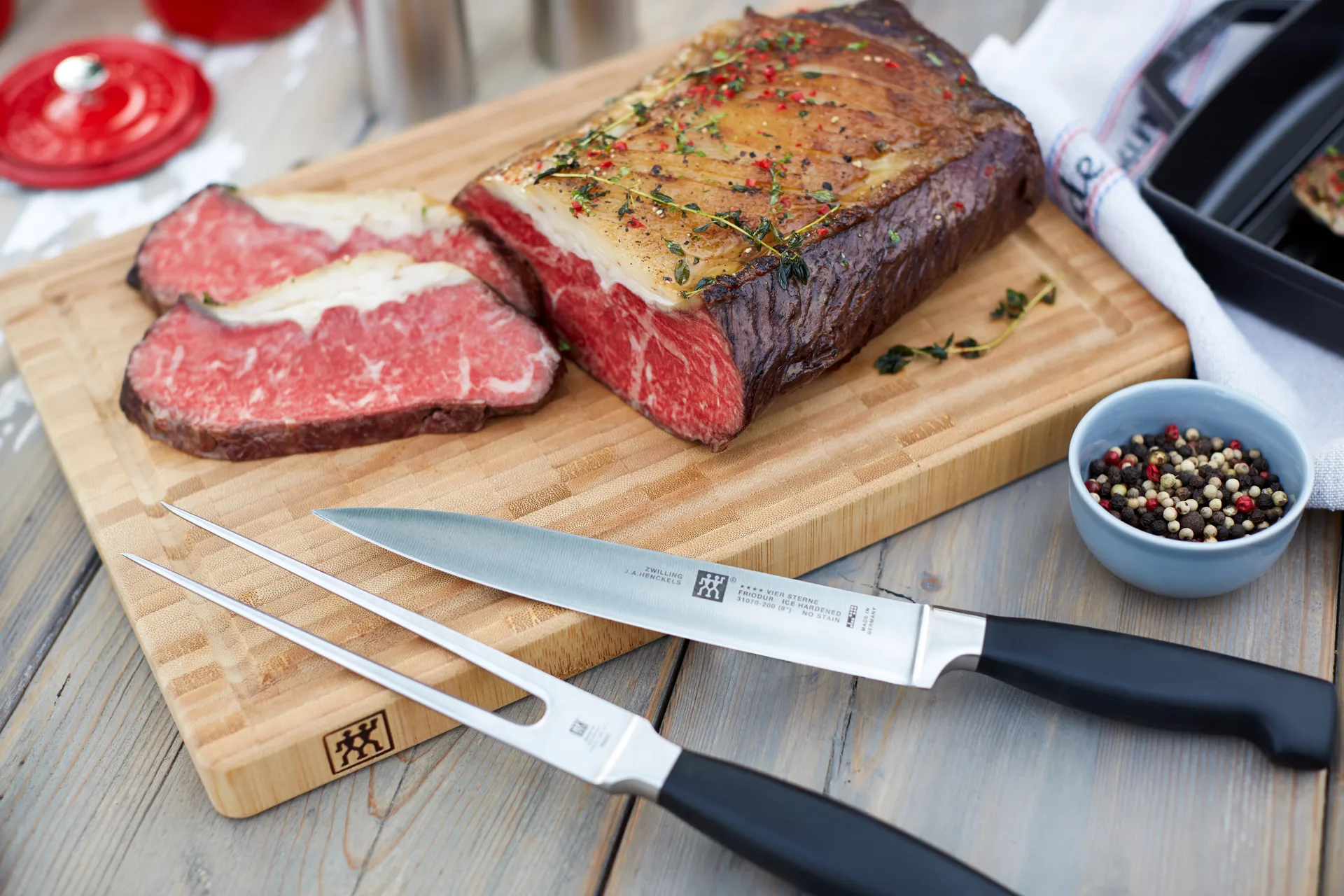 Zwilling Four Star meat fork 18 cm, Stainless steel Zwilling
